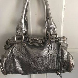 💥last chance !!!💥Metallic Chloe paddington bag.